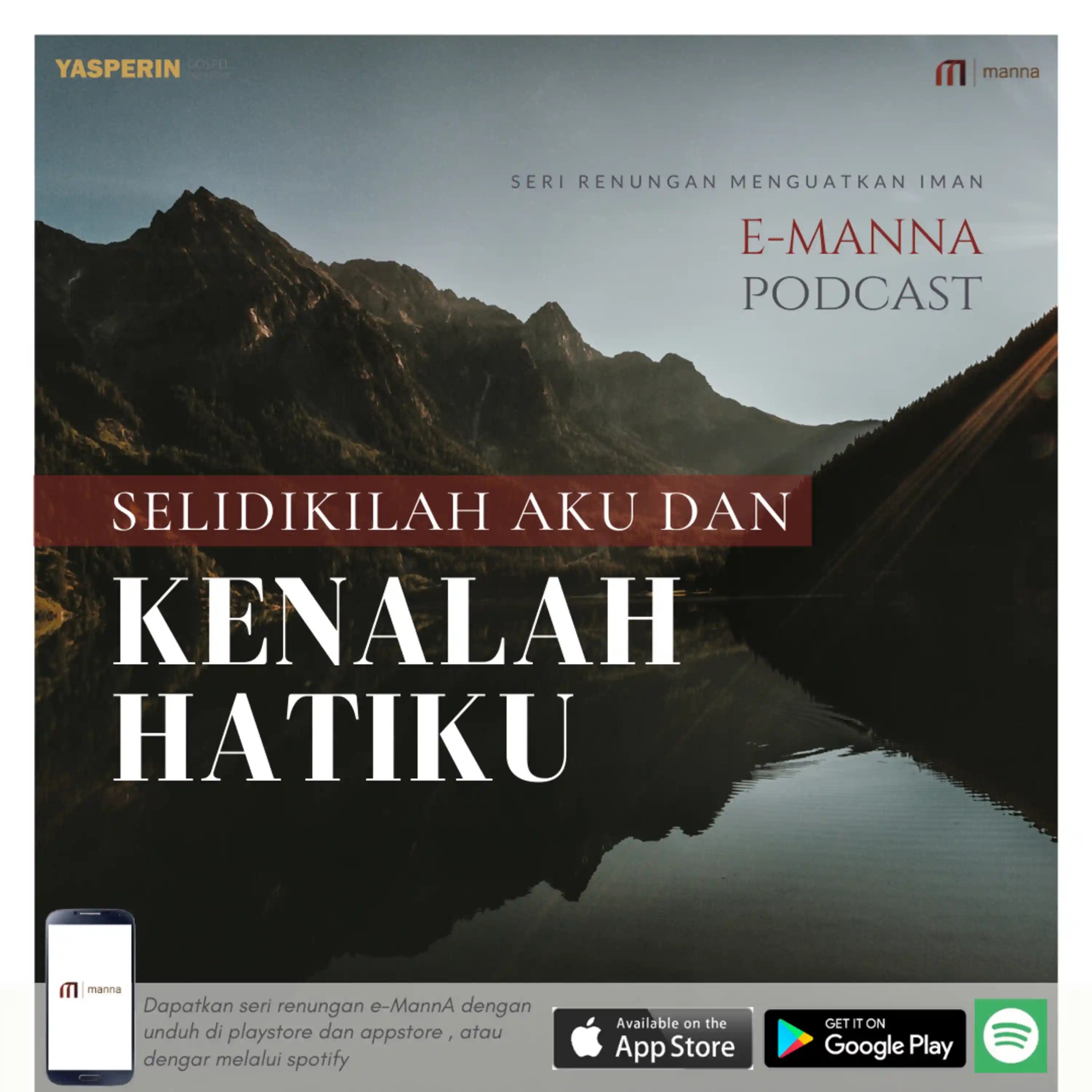 Streaming E MannA Seri Renungan Di Tengah Pandemi 7 Selidikilah Aku