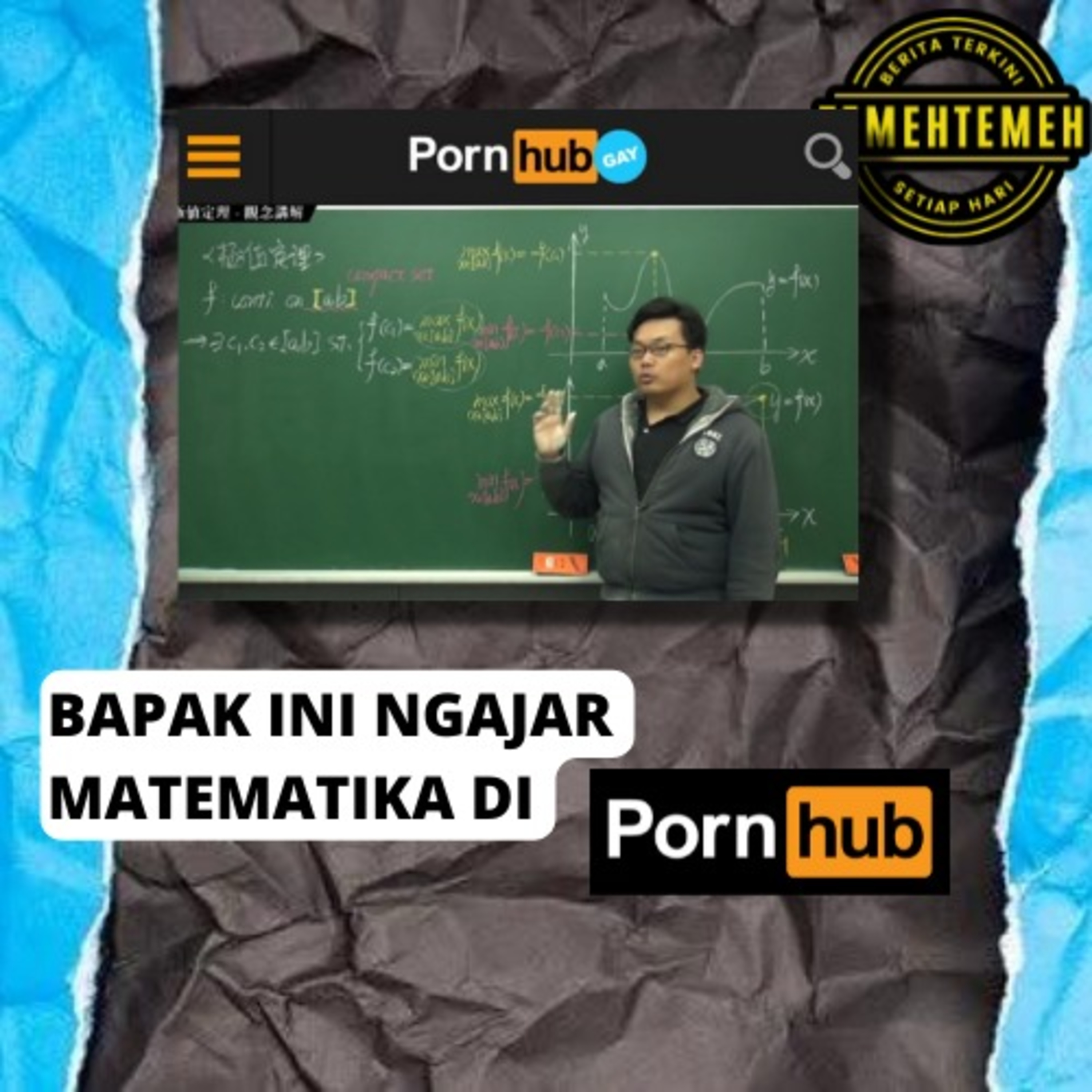 Ngajar matematika di pornhub, hilang ditelan ular piton, gugat produsen ganja #remehtemehdalamberita