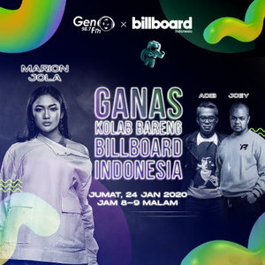 Ganas Kolab Bareng Billboard Indonesia - Marion Jola