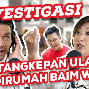 Investigasi Tangkapan Ular di Rumah Baim Wong