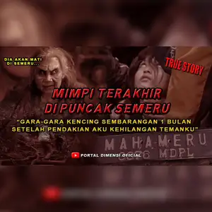 PERKARA KENCING SEMBARANGAN 1 BULAN KEMUDIAN AKU KEHILANGAN TEMANKU  CERITA MISTIS PENDAKI