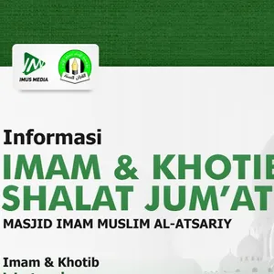 Khotbah Jum'at di Ponpes Imam Muslim Al-Atsariy Kediri