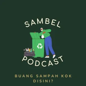 Buang sampah kok disini?