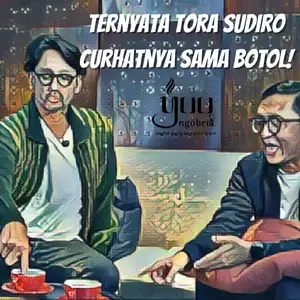 Tora Sudiro curhat sama botol !