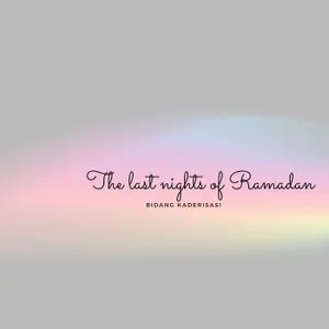 PODCAR [Podcast Ramadhan] Sambut Malam Terakhir Ramadhan Dengan Amalan Yang Bermakna.