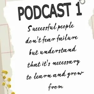 successful people don't fear failure but understand that it's necessary to learn and grow from