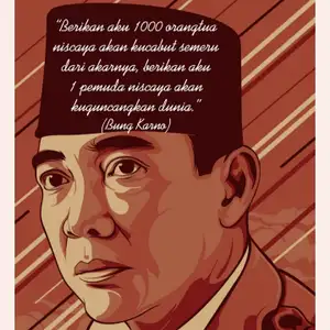 Review buku Soekarno yang berjudul "Dibawah Bendera Revolusi"