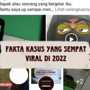 Fakta tentang kasus cabul yang viral