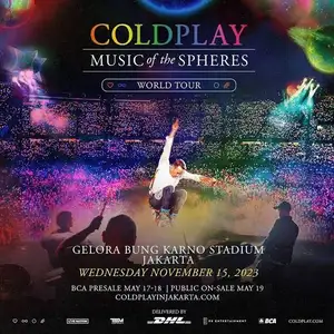 Coldplay ke Indonesia