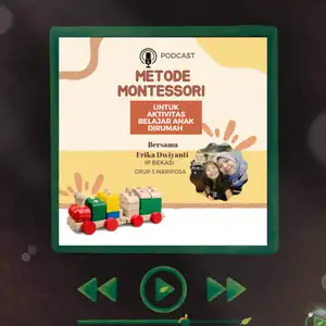 Metode Montessori untuk aktivitas belajar anak dirumah 