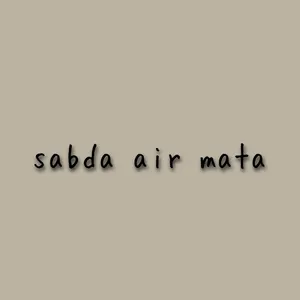 sabda air mata