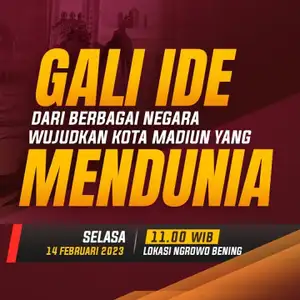 Gali Ide Dari Berbagai Negara Bawa Kota Madiun Mendunia Seg 1 : Kantongi Ribuan Inspirasi Dari Luar Negeri