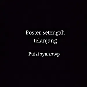 Poster setengah telanjang