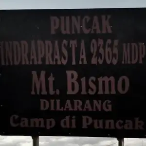 PENGALAMAN DI GUNUNG BISMA