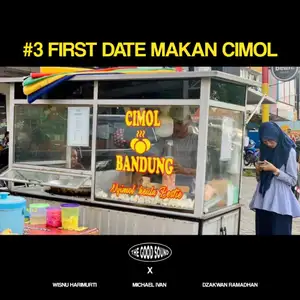 #3 FIRST DATE MAKAN CIMOL ( ft. Ivan, Wisnu, & Dzakwan )