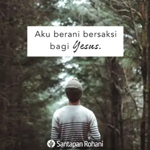 Berani Bersaksi bagi Yesus