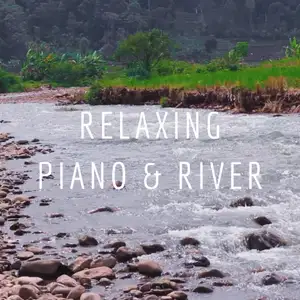 Relaksasi Piano Musik, Suara Sungai, dan Burung