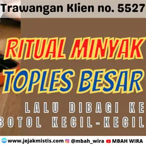 RITUAL MINYAK 1 TOPLES