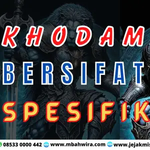 KHODAM BERSIFAT SPESIFIK