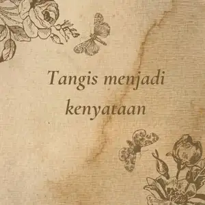 Tangisan untuk menjadi kenyataan