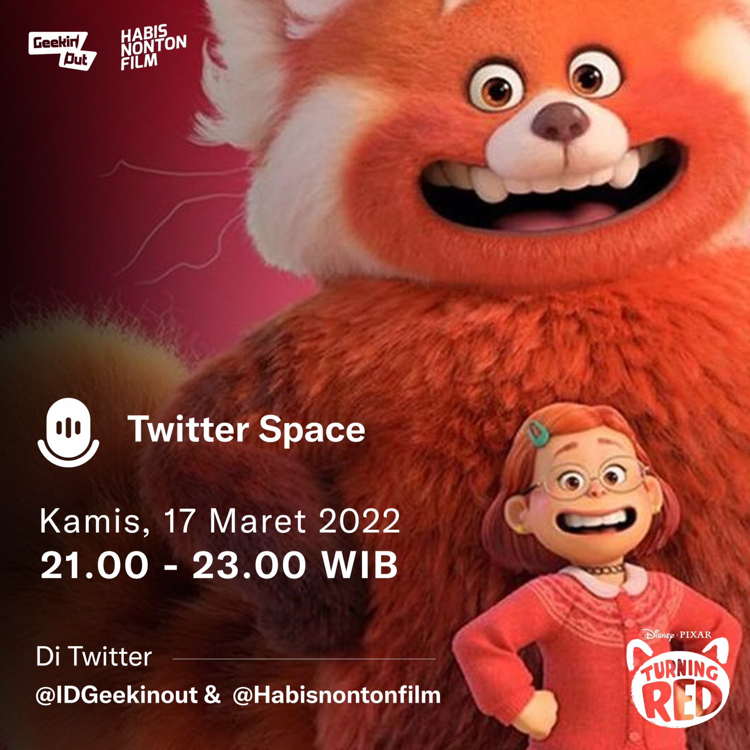 Diskusi Turning Red - GeekinSpace #1