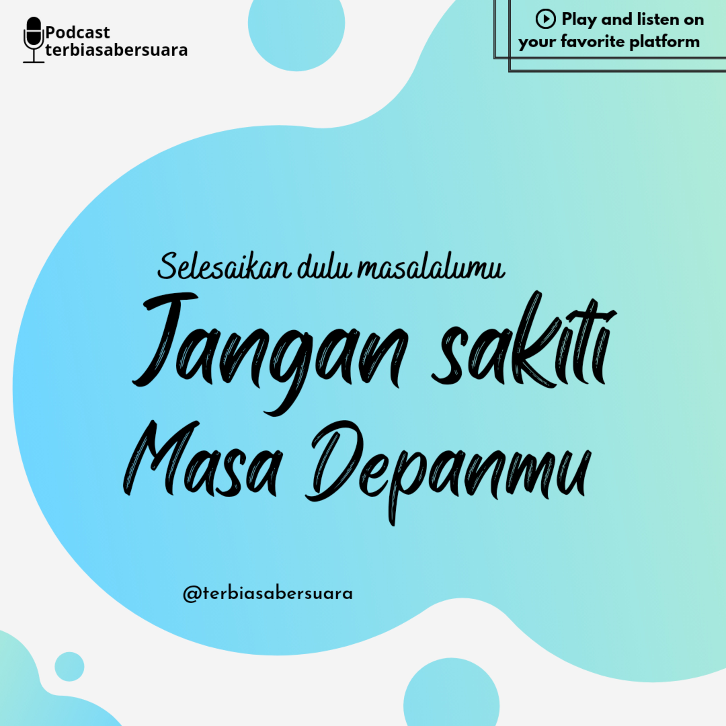 Selesaiin dulu masalalu kamu "Jangan Sakiti Masa Depanmu"