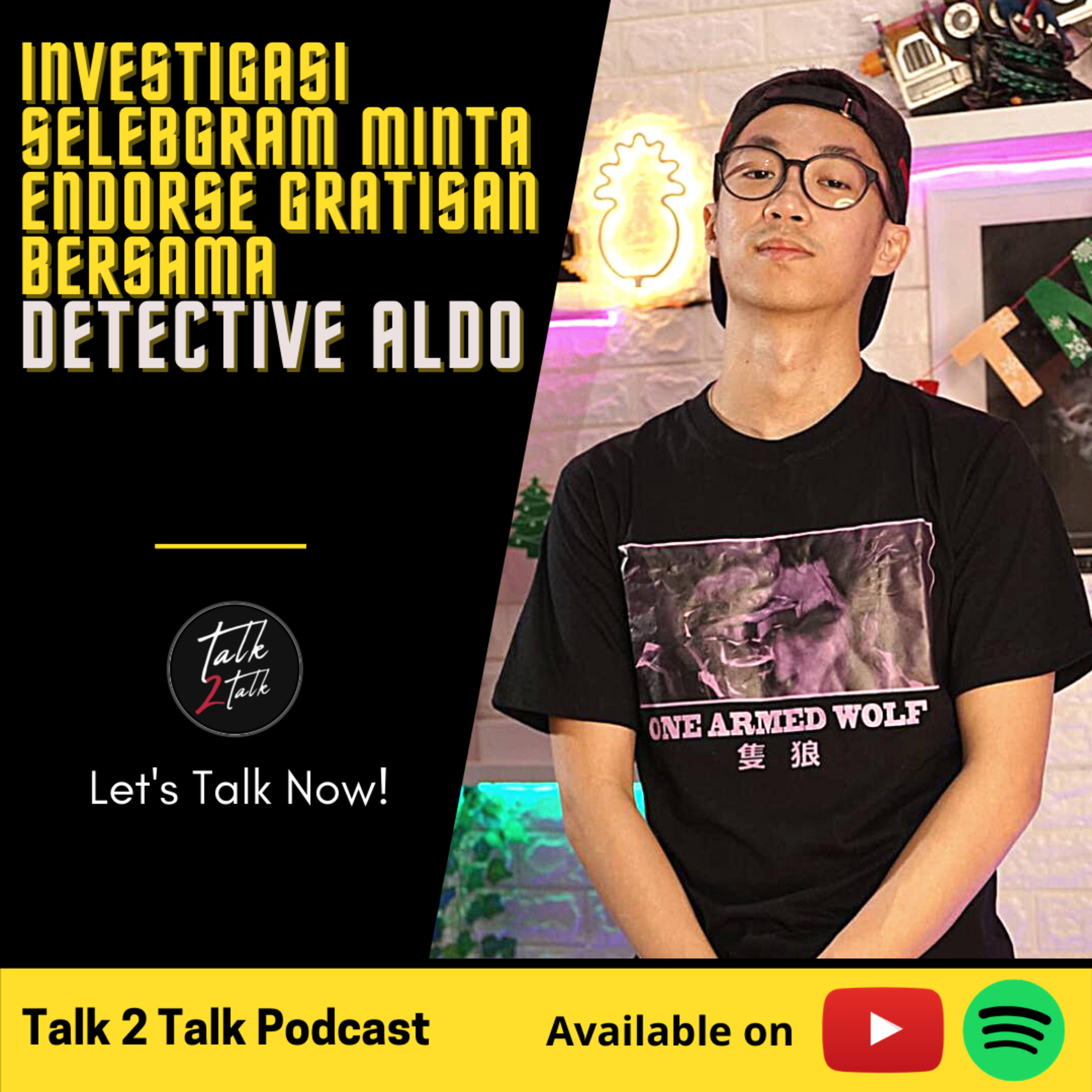 #Talk123 Investigasi🕵️Selebgram Minta Endorse Gratisan (with Detective Aldo)
