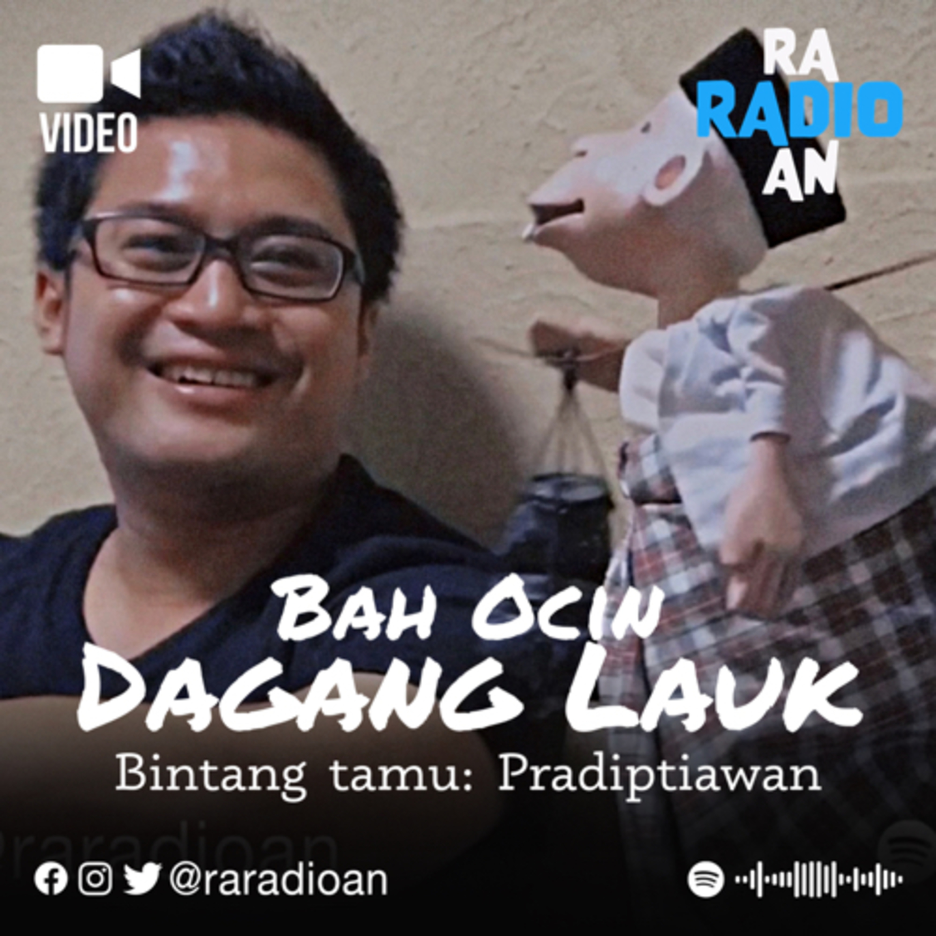 RADADIOAN LIVE - Bah Ocin Dagang Lauk