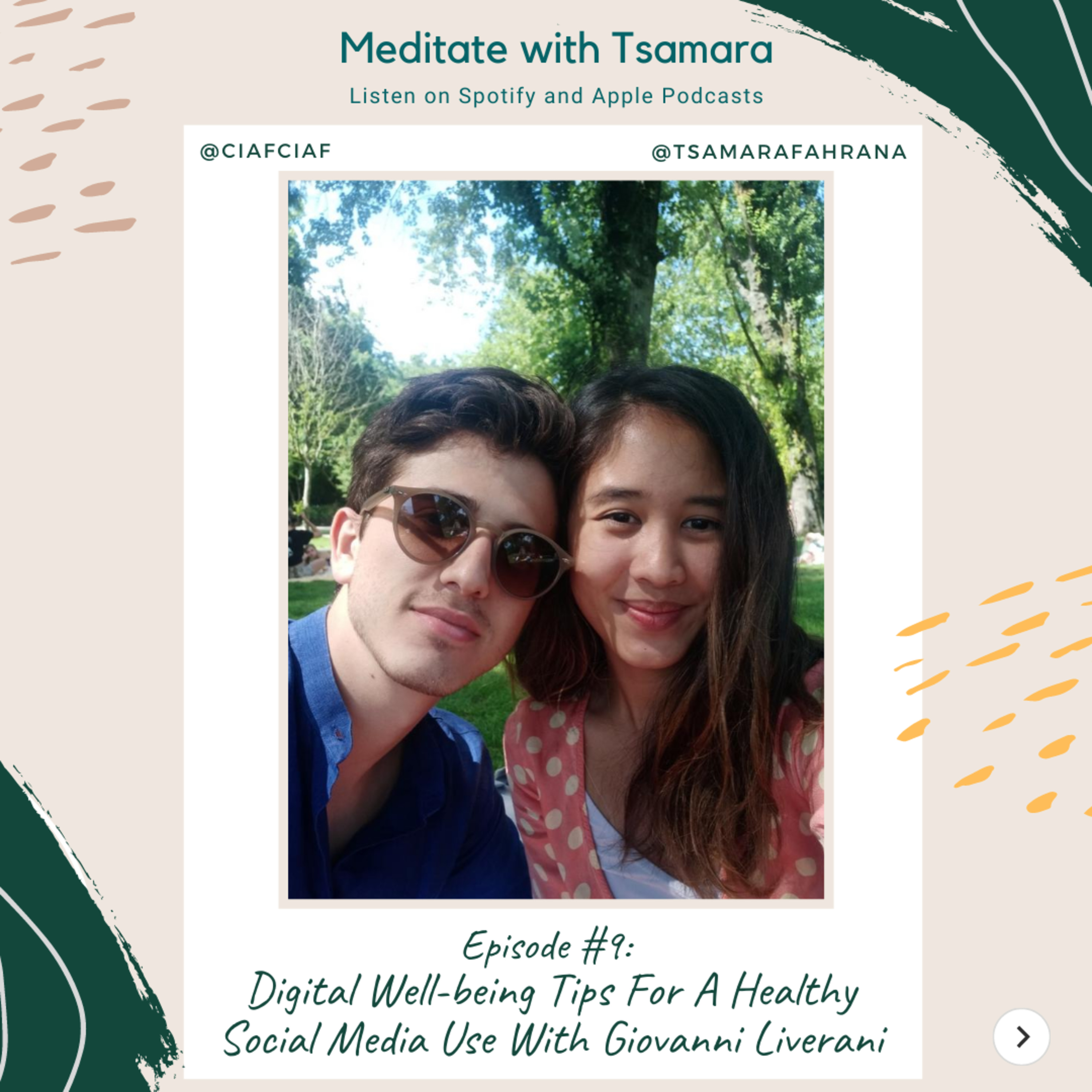 #9 - Digital Well-being Tips For A Healthy Social Media Use With Giovanni Liverani