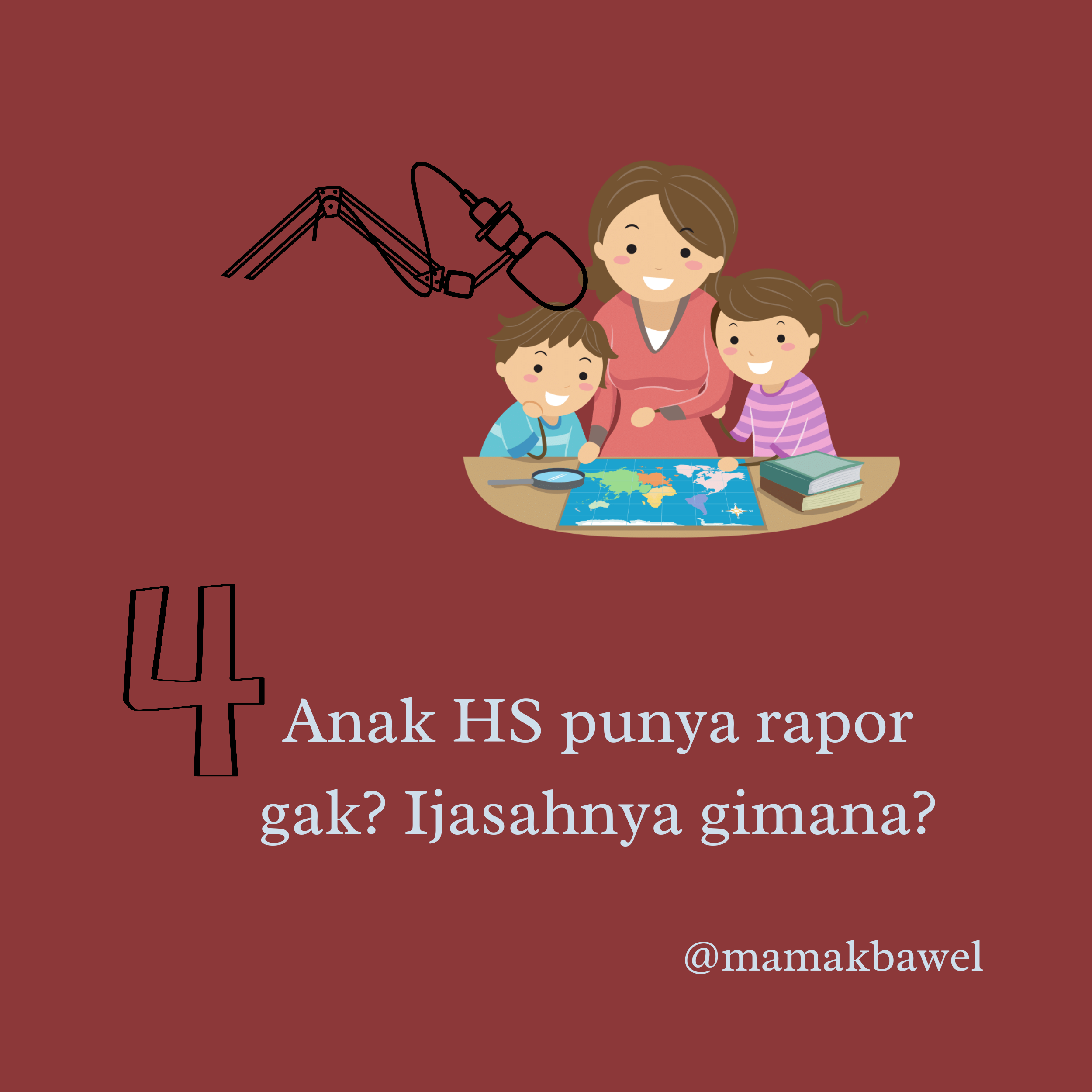 ANAKNYA RAPOTAN GAK? IJASAHNYA GIMANA?