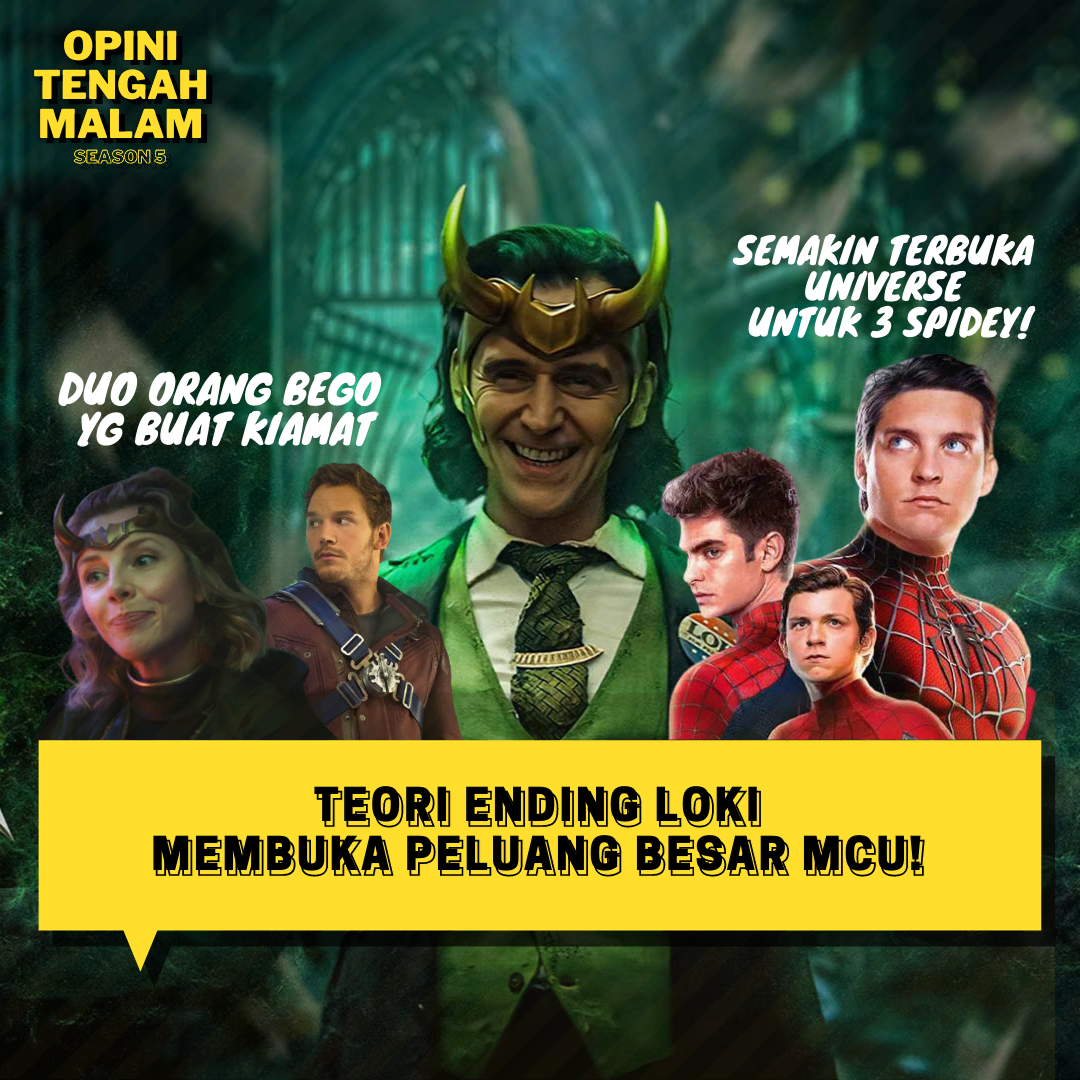 Streaming Opini Tengah Malam :Teori Ending Loki Membuka Peluang Besar ...