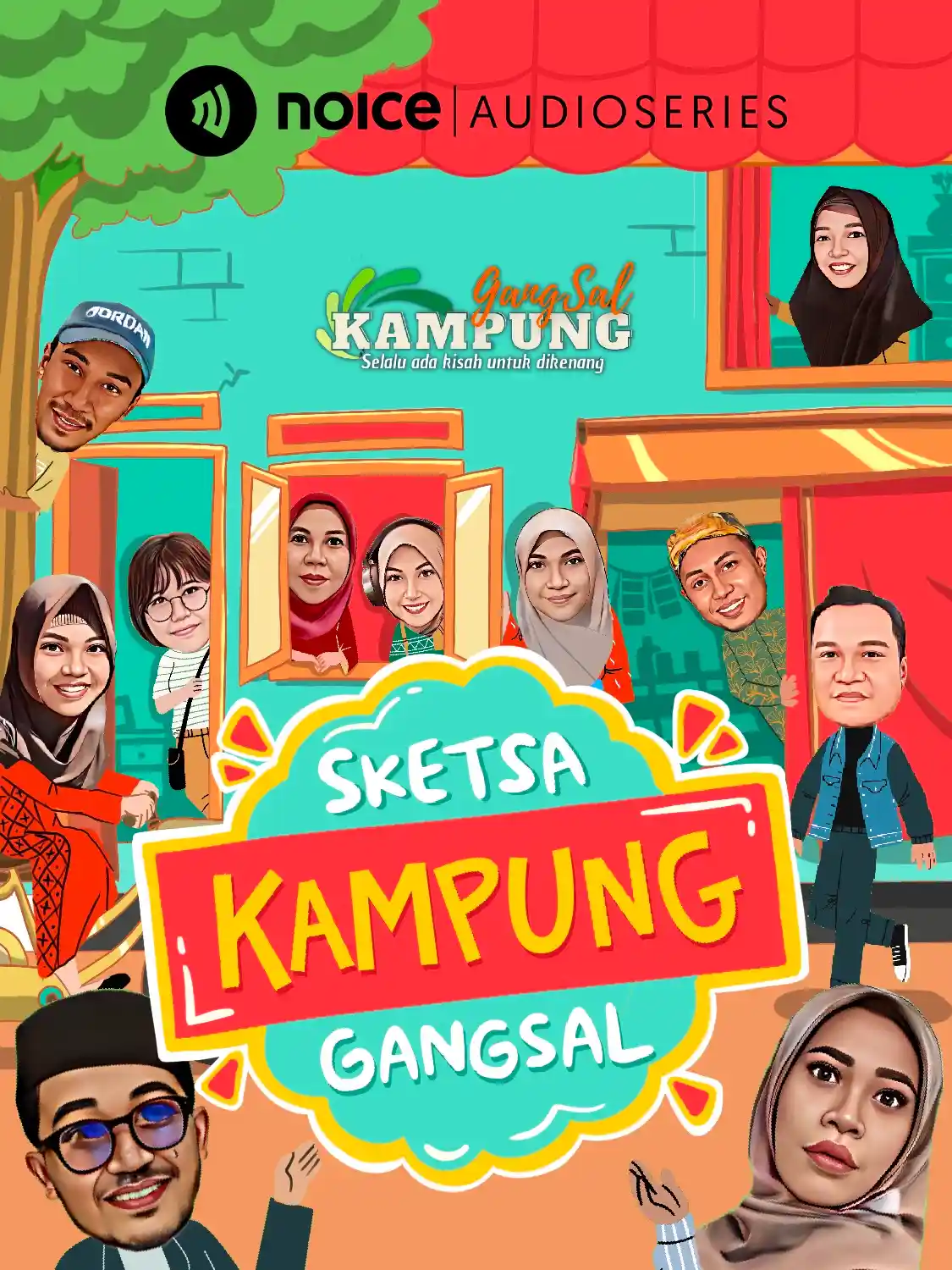 Sketsa Kampung Gangsal