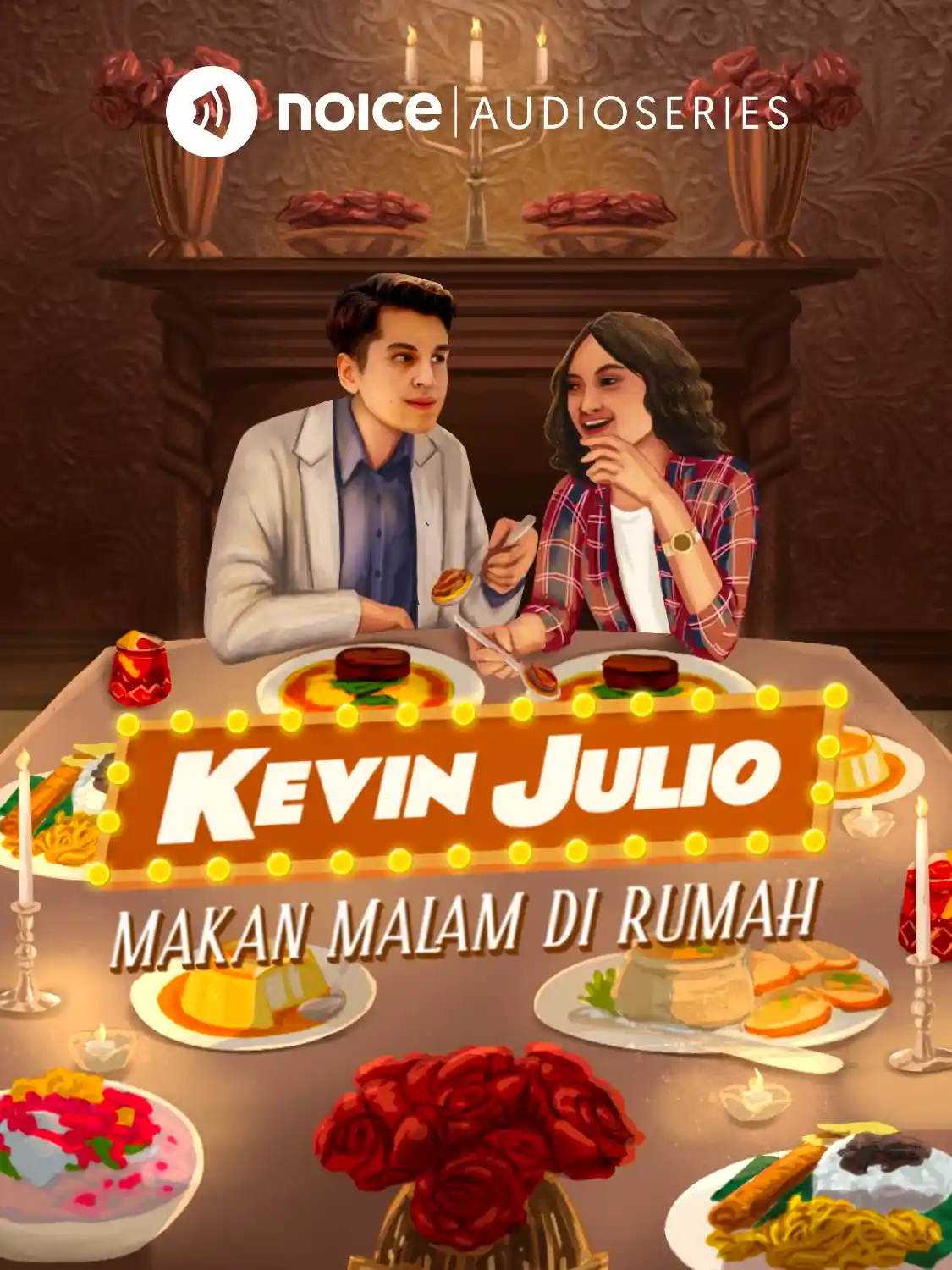 Kevin Julio Makan Malam di Rumah