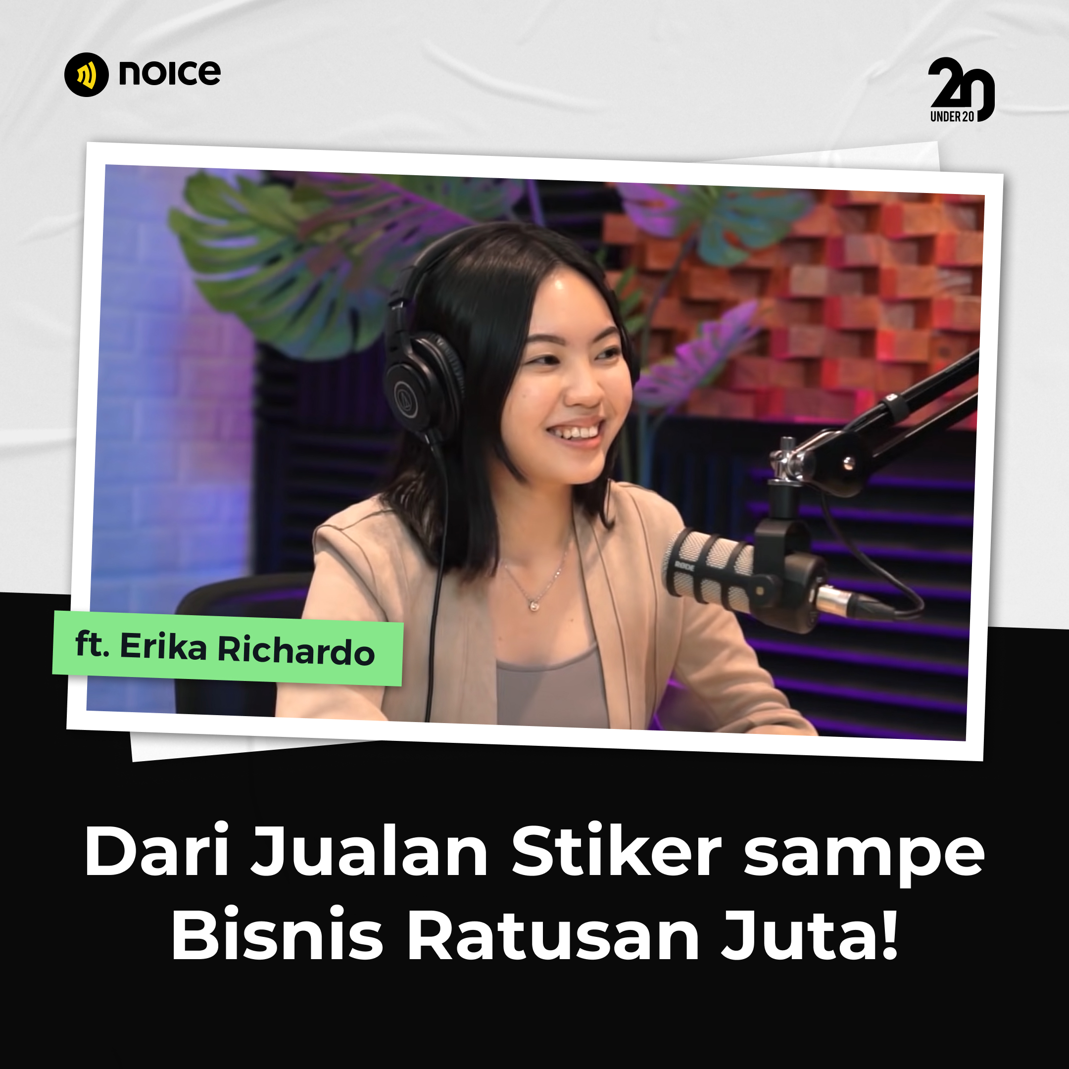 Erika Richardo, Dari Jualan Sticker Sampe Bisnis Ratusan Juta!