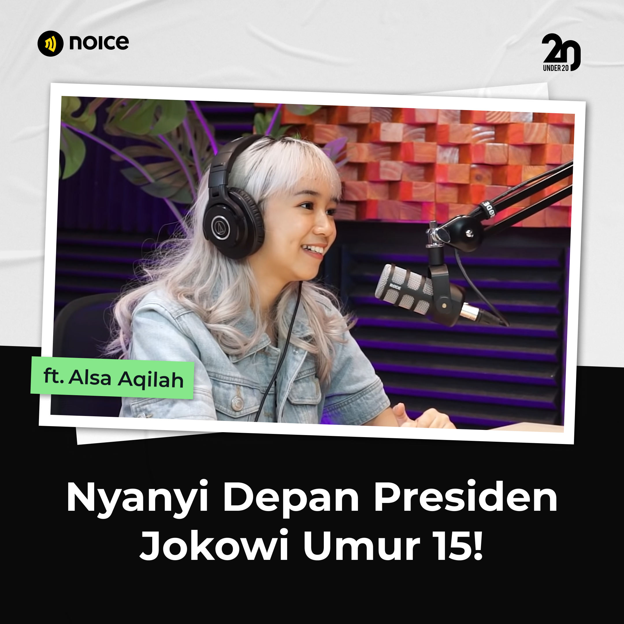 Alsa Aqilah, Nyanyi Depan Presiden Jokowi Umur 15!!