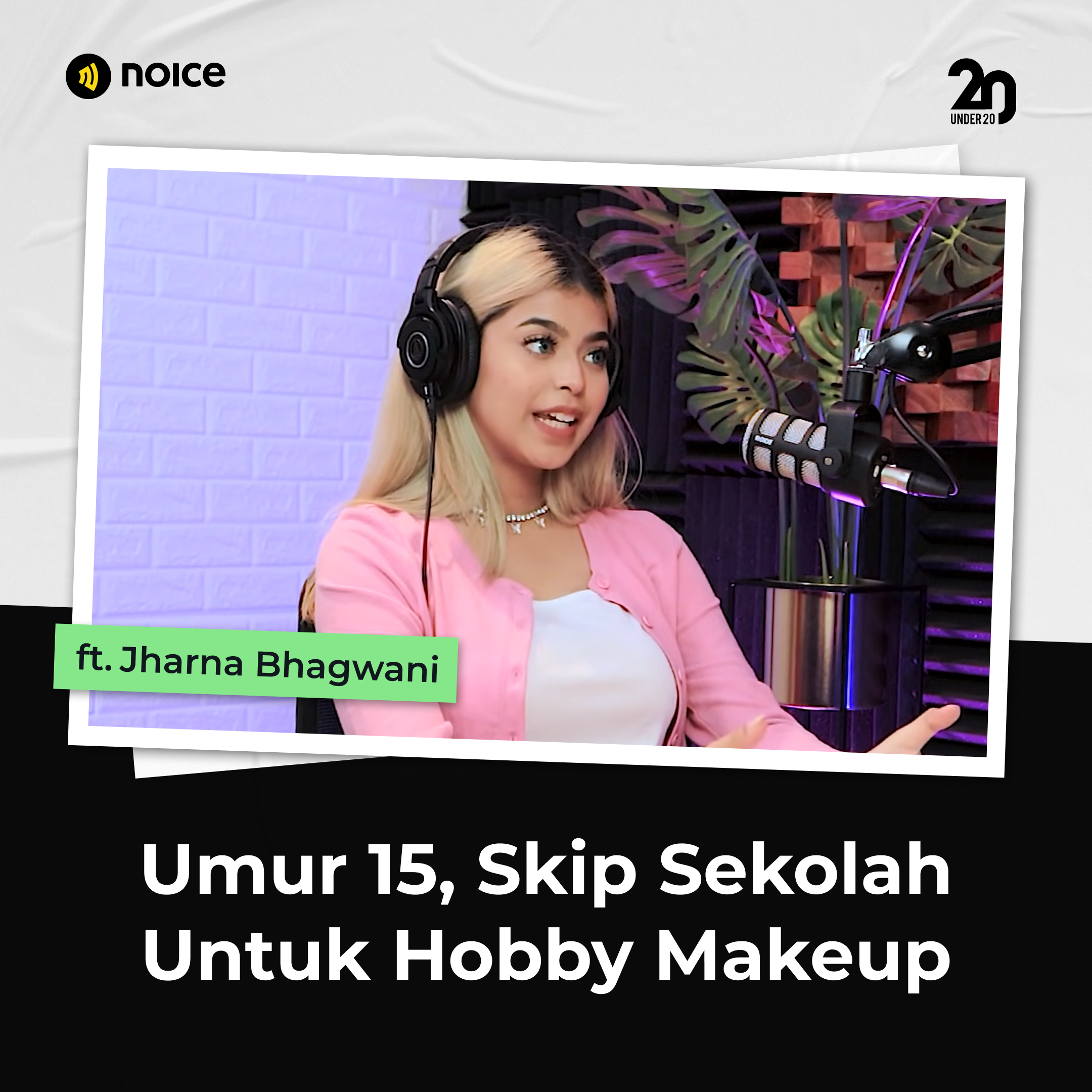 Skip Sekolah Untuk Hobby Makeup ft. Jharna Bhagwani
