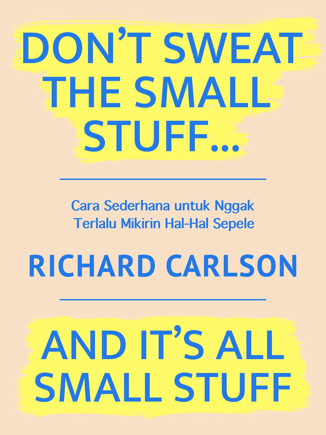 #2 Kalau kamu ingin mencapai tujuanmu, bersantailah dan jadilah dirimu sendiri. 