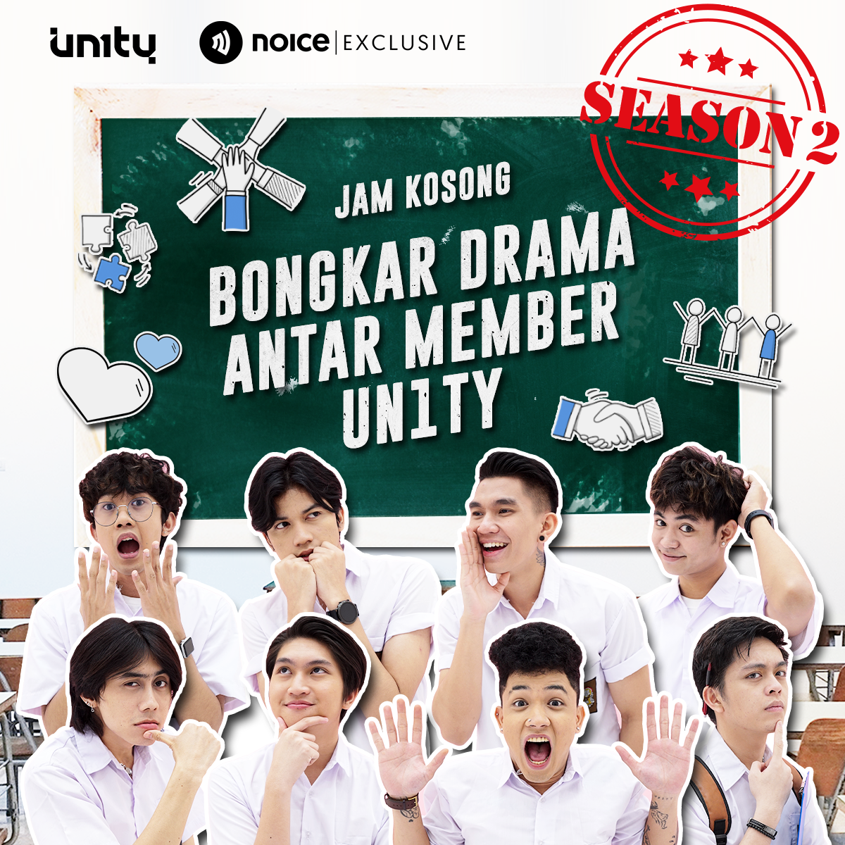 Bongkar drama antar member UN1TY #UN1TYJamKosong 