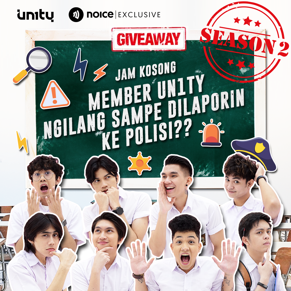 Member UN1TY Ngilang sampe dilaporin ke Polisi?? #UN1TYJamKosong 