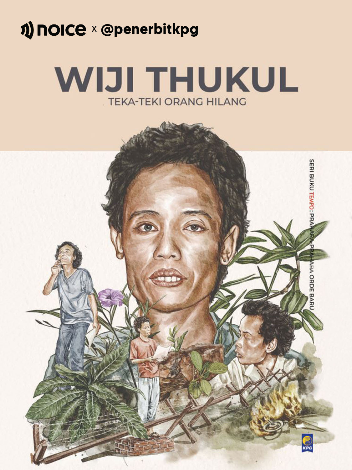 #3 Thukul aktif dalam kesenian dan menulis puisi.