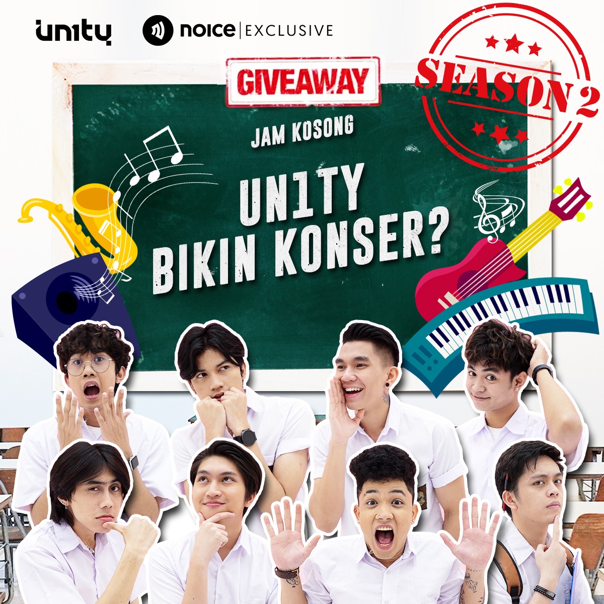 UN1TY Bikin Konser?? #UN1TYJamKosong 