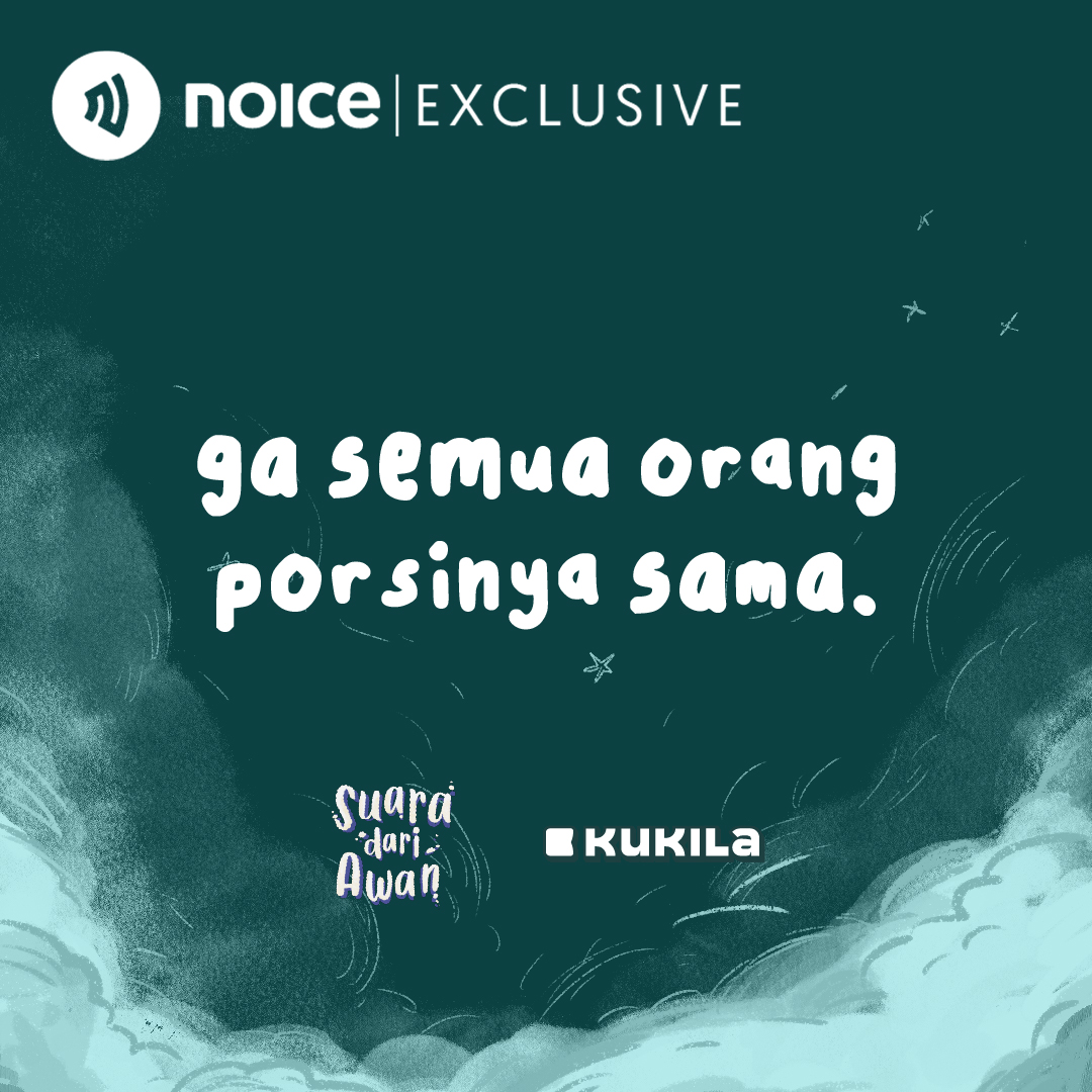 ga semua orang porsinya sama.