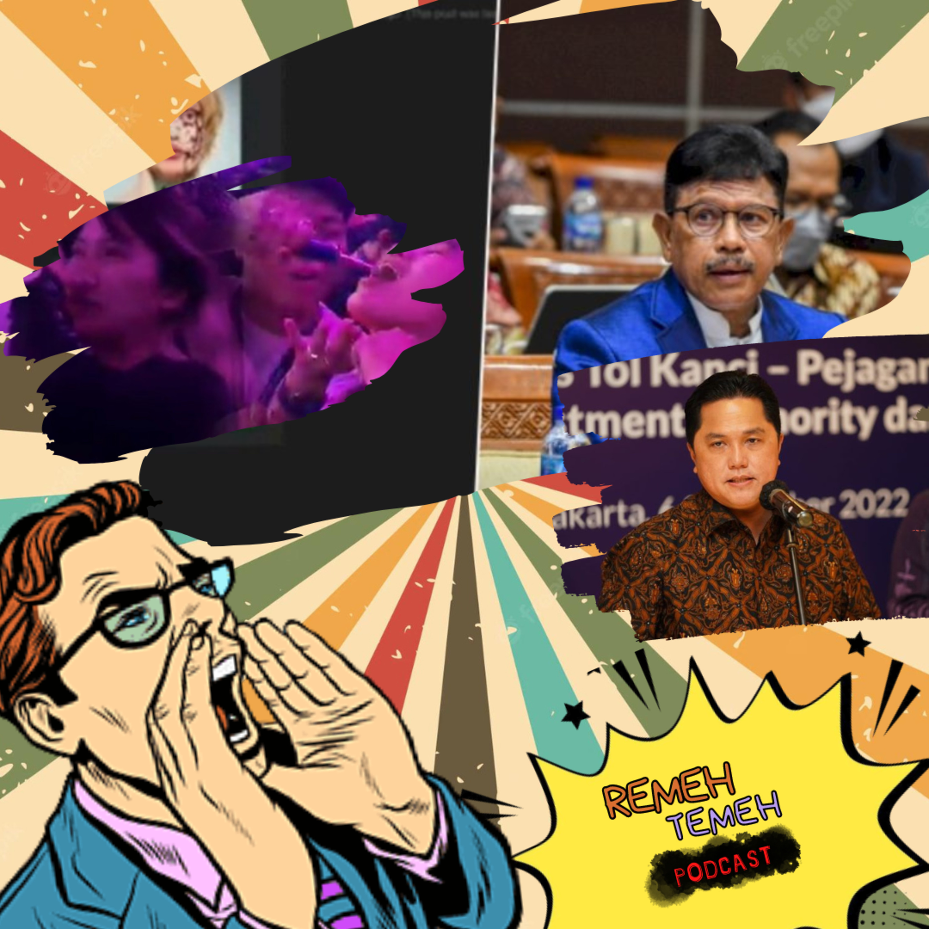 S2E2. Ngomongin : Menkominfo idiot, Sekdes pesta miras dll