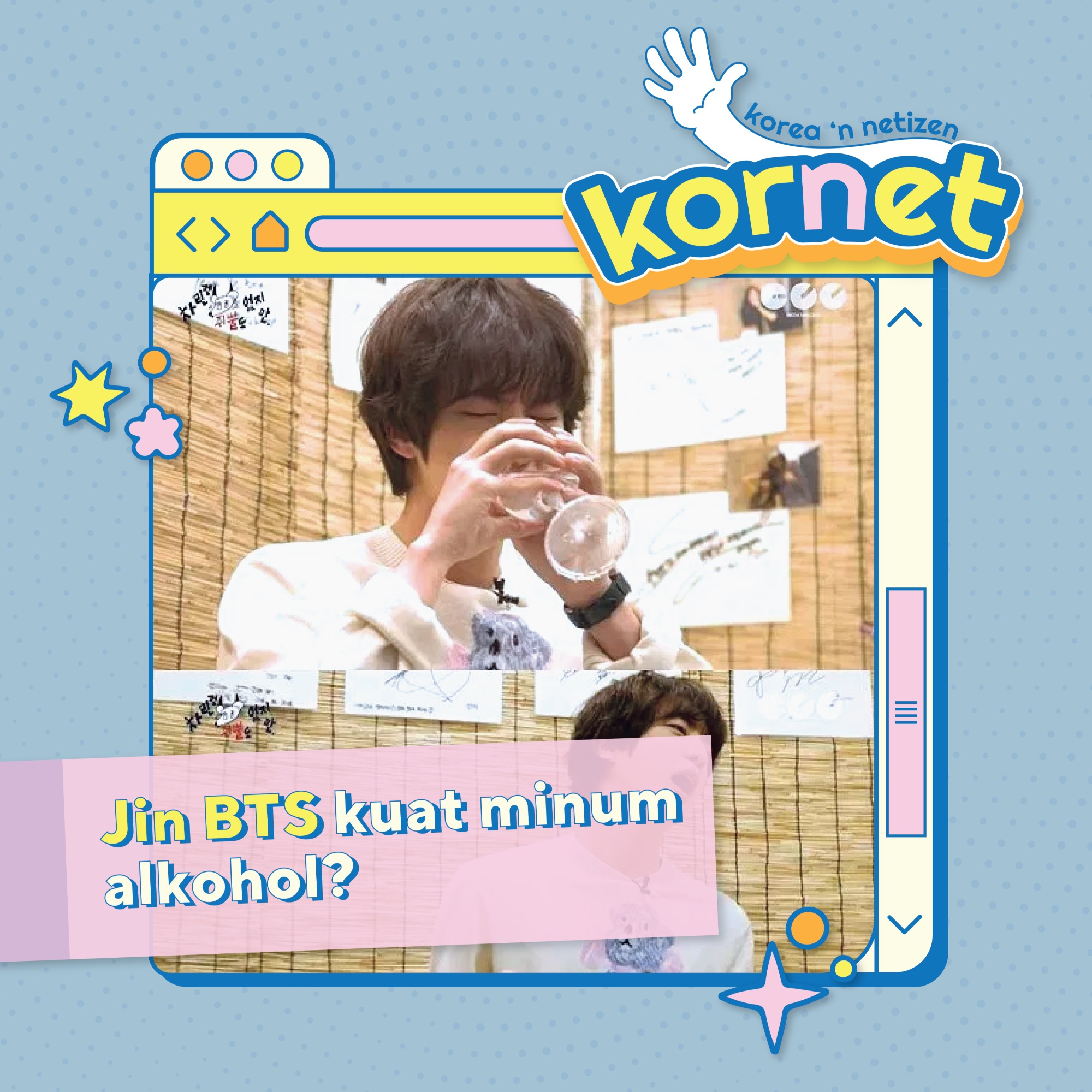 Jin Hyung BTS Peminum yang Kuat?