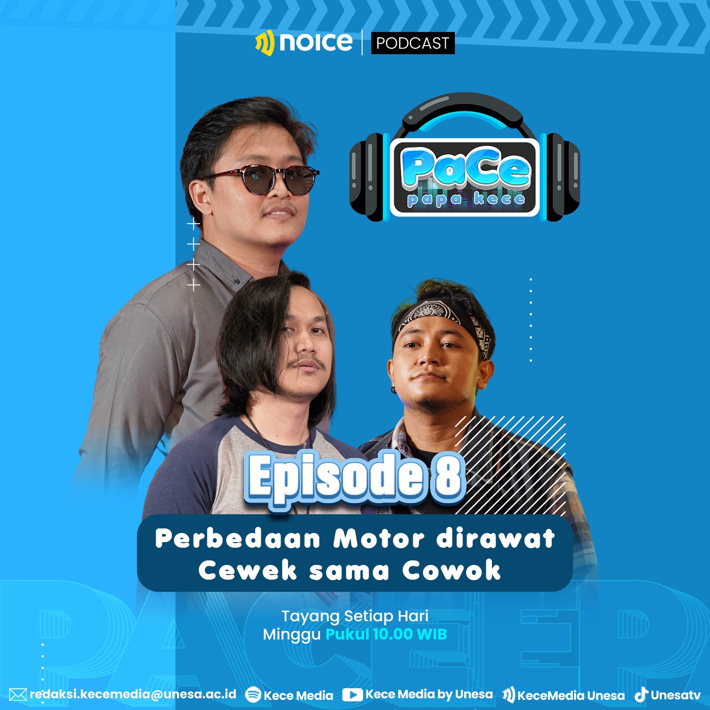 Eps 8 PACE - Motor Dirawat Cewek Sama Cowo Beda, Emang Iya? | PENDAPAT KALIAN GIMANA GENK