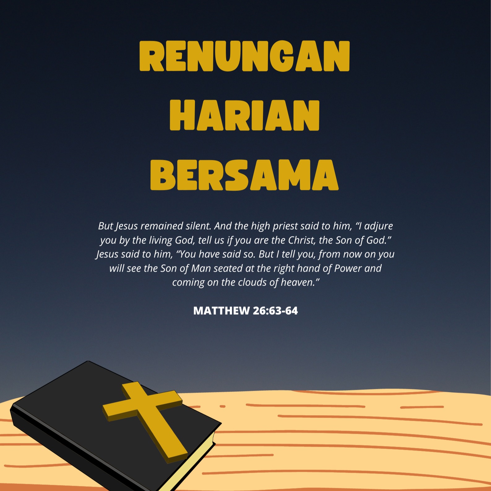 RENUNGAN HARIAN BERSAMA (Ayub 1:6-22)