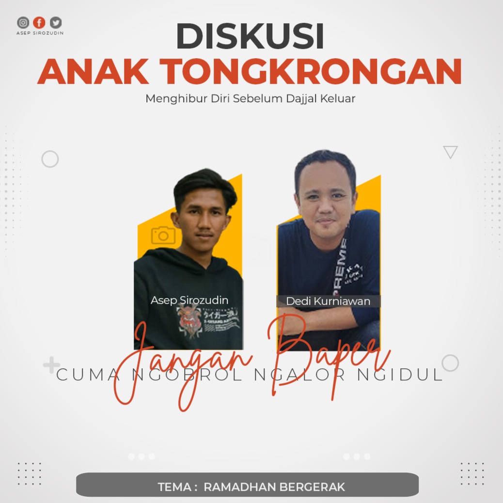 DISKUSI ANAK TONGKRONGAN " RAMADHAN BERGERAK"