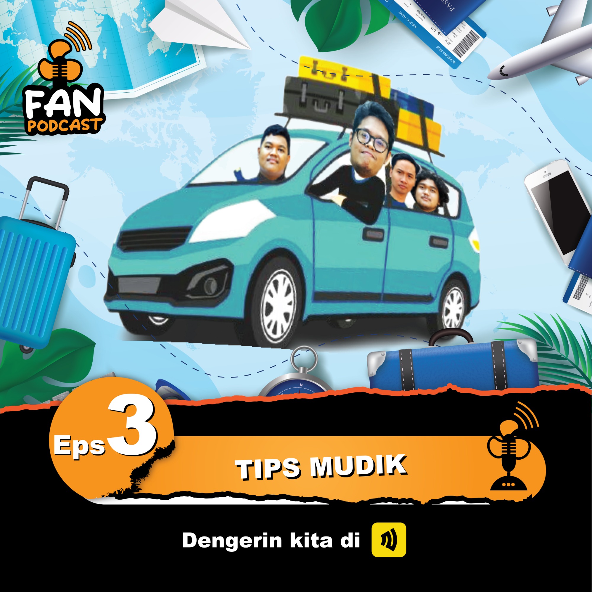 TIPS MUDIK ALA FANPODCAST