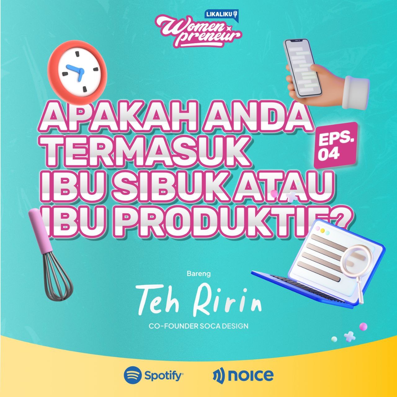 Apakah anda termasuk ibu sibuk atau ibu produktif?
