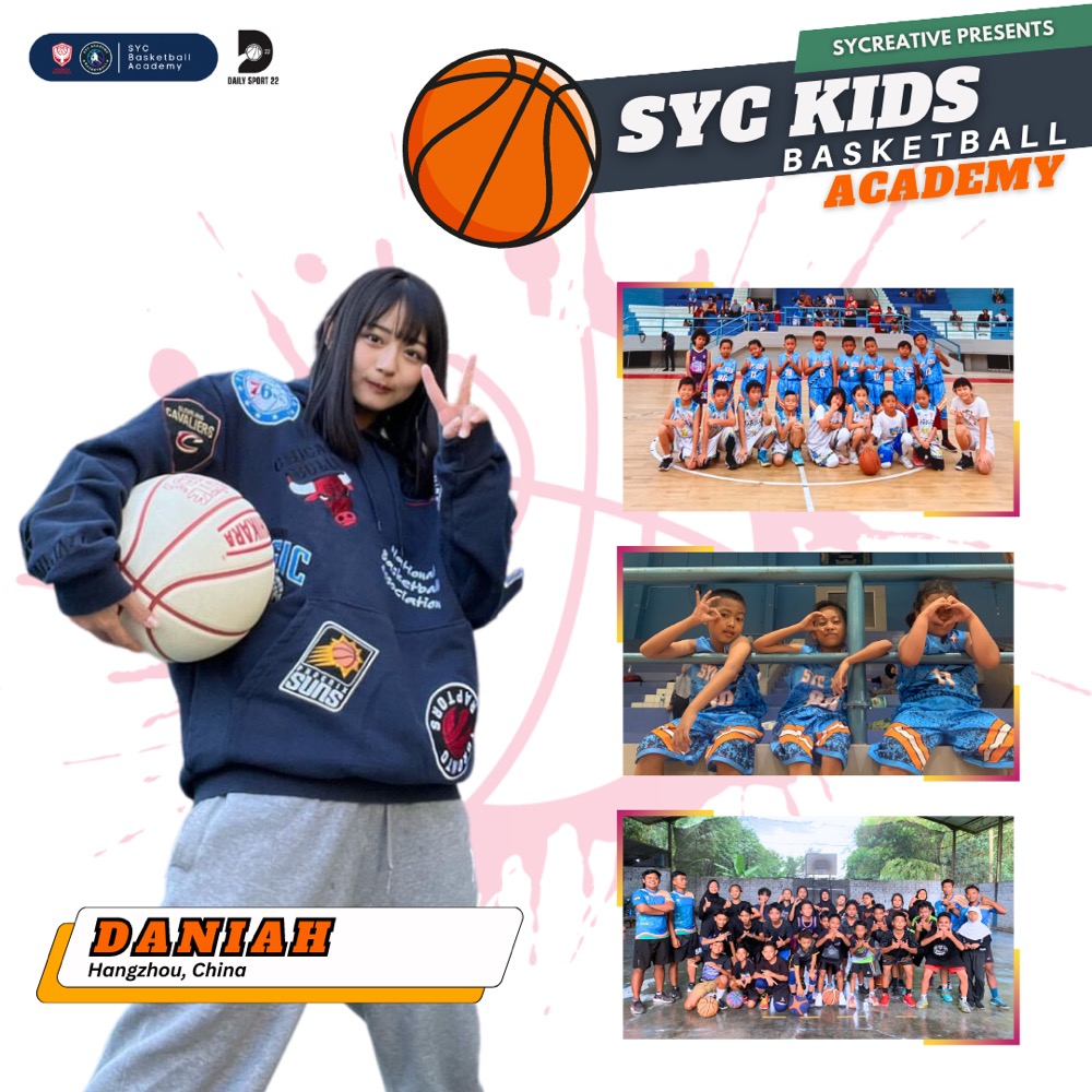 TEMAN BASKET SYC KIDS DARI HANGZHOU (CHINA)